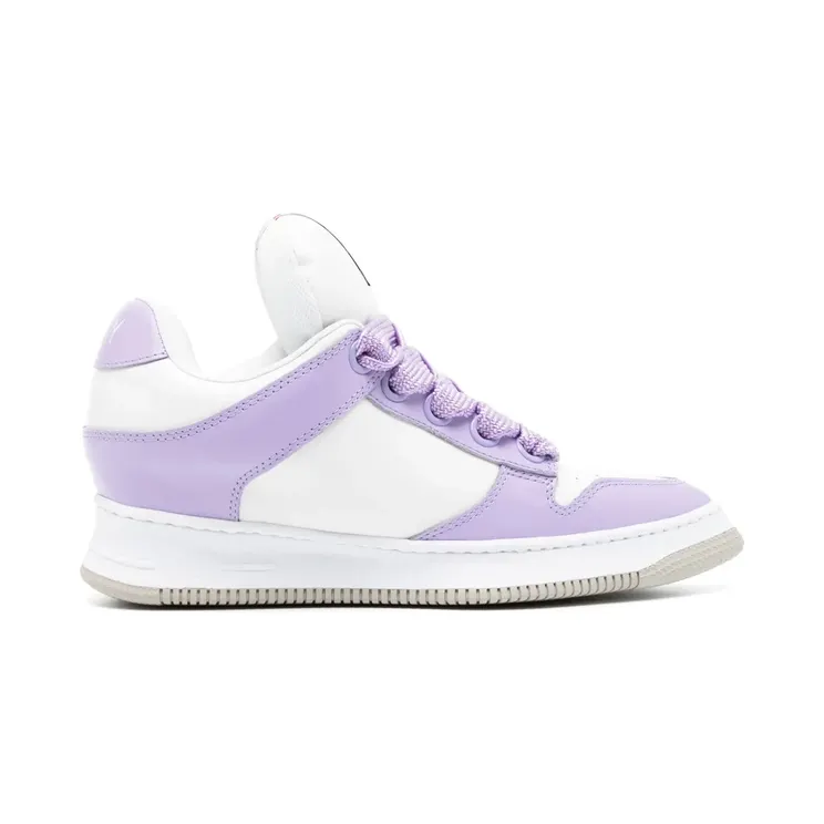 Maison Mihara Yasuhiro Rosy met puntige neus “Purple” (B11FW712)