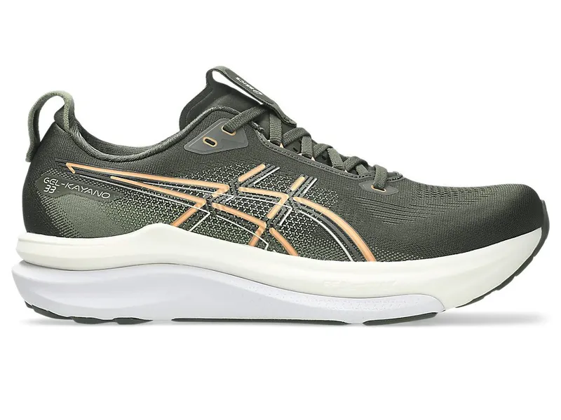 ASICS GEL-KAYANO 33 “Vintage Khaki / Bright Sunstone” (1011C167-200)
