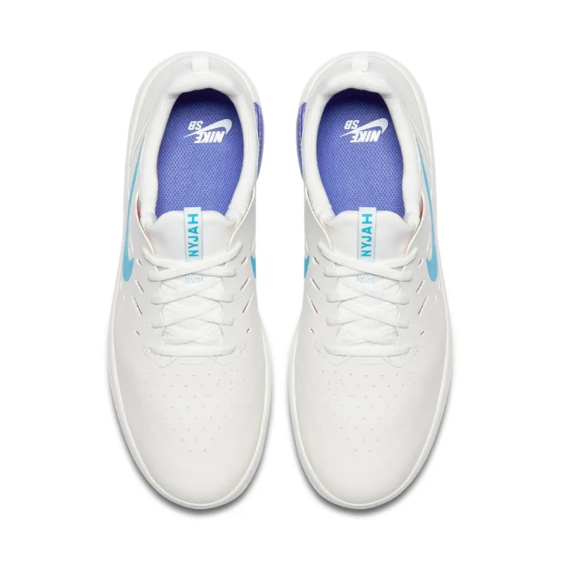 Nike SB Nyjah Summit White Light Blue Fury Summit White/Light Blue Fury (AA4272-101)