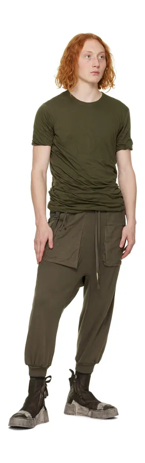 Boris Bidjan Saberi Khaki Bamba 3.2 Sneakers (337-BAMBA 3.2) (5)