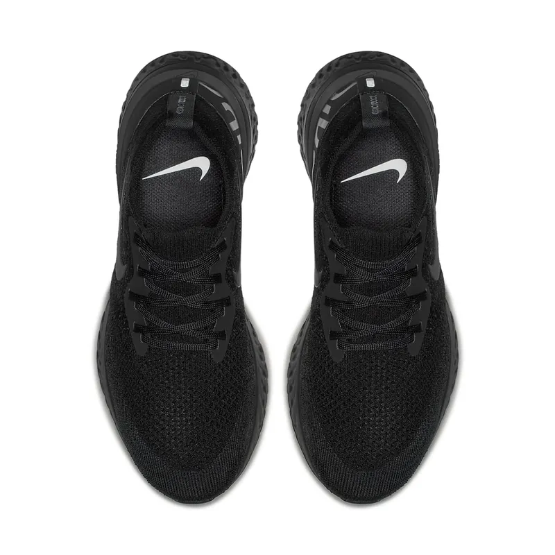 Nike Epic React Flyknit Triple Black (W) Black/Black-Black (AQ0070-003)