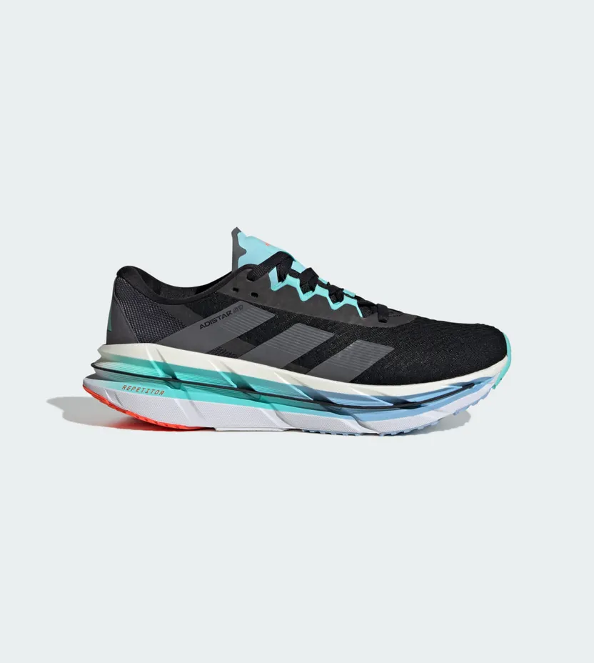 Adidas Adistar Byd Hardloopschoenen Core Black / Iron Metallic / Flash Aqua (JI1225)
