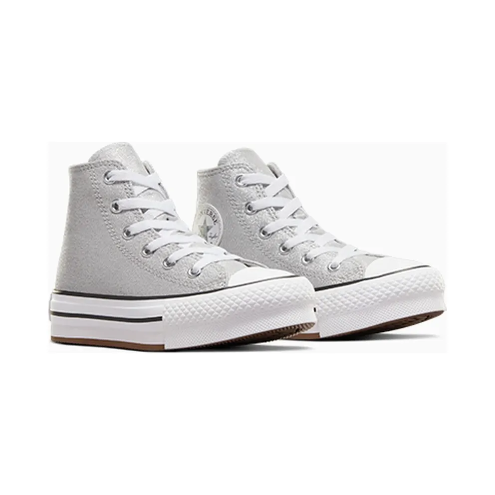 Converse Chuck Taylor All Star EVA Lift Platform Prism Glitter Mouse/white/black