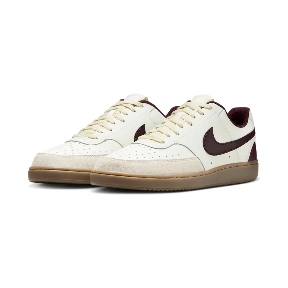 Nike Court Vision Low Sail Burgundy Crush Gum (HV2530-101)