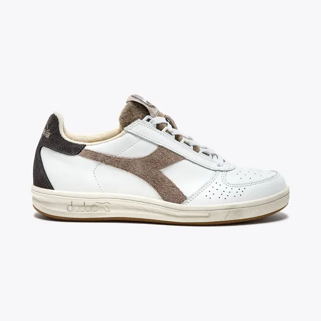 Diadora B.Elite Torino Italia White Brown Gum (201.180969 20006)