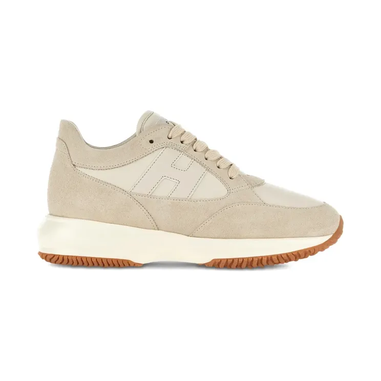 Hogan Sneakers aus Wildleder – Nude (HXW7130GC60UIT)