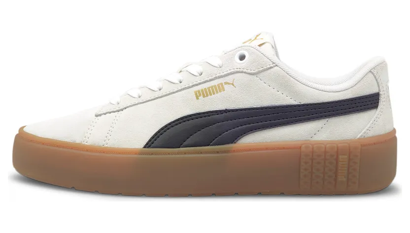 Puma Smash Platform v2 SD dames Wit/Zwart (373037-07)