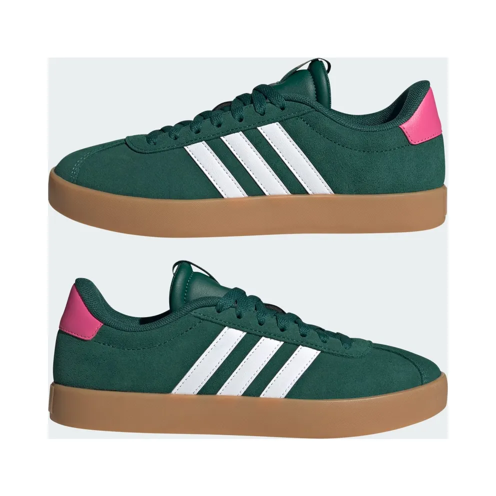 Adidas VL Court 3.0 Collegiate Green / Cloud White / Pulse Magenta (JP7538)