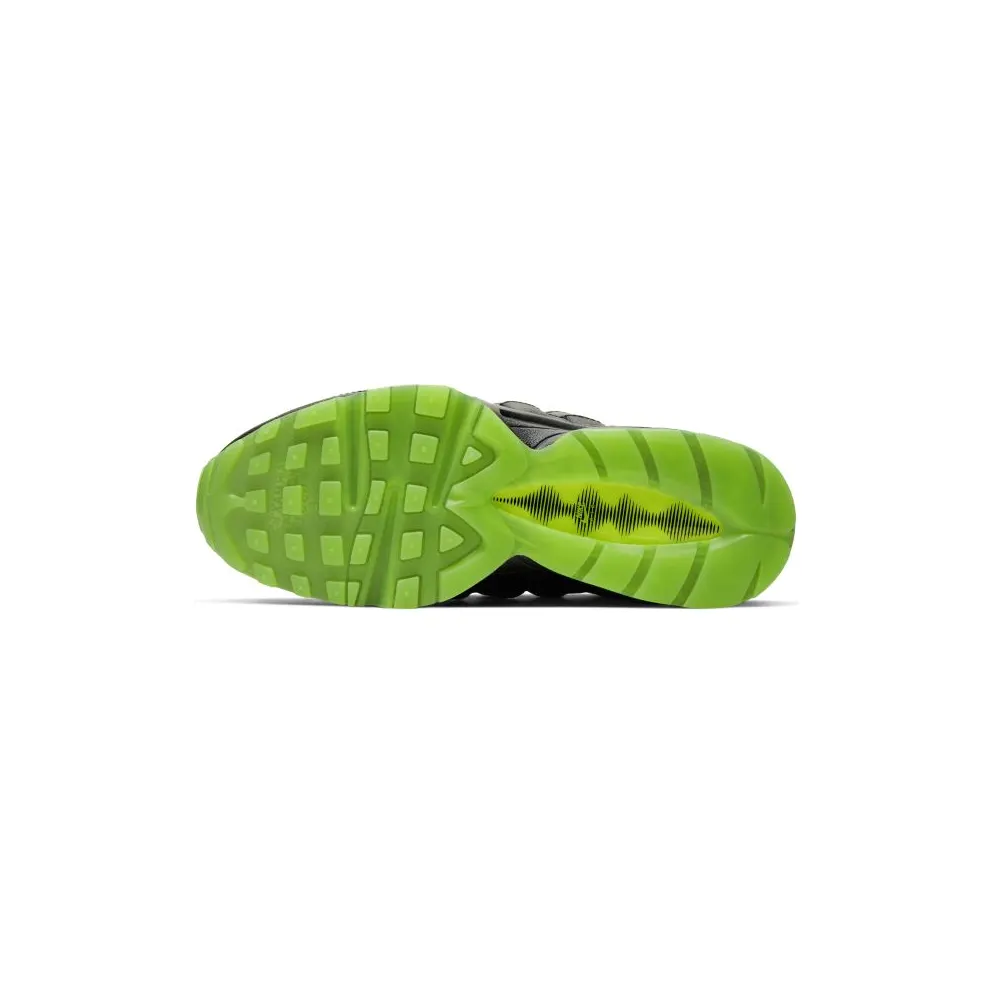 Nike Air Max 95 Black Gunsmoke Volt (GS) Black/Black/Gunsmoke (BQ4747-001)
