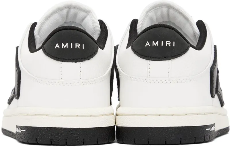 AMIRI White & Black Skel (PS22WFS003-111)