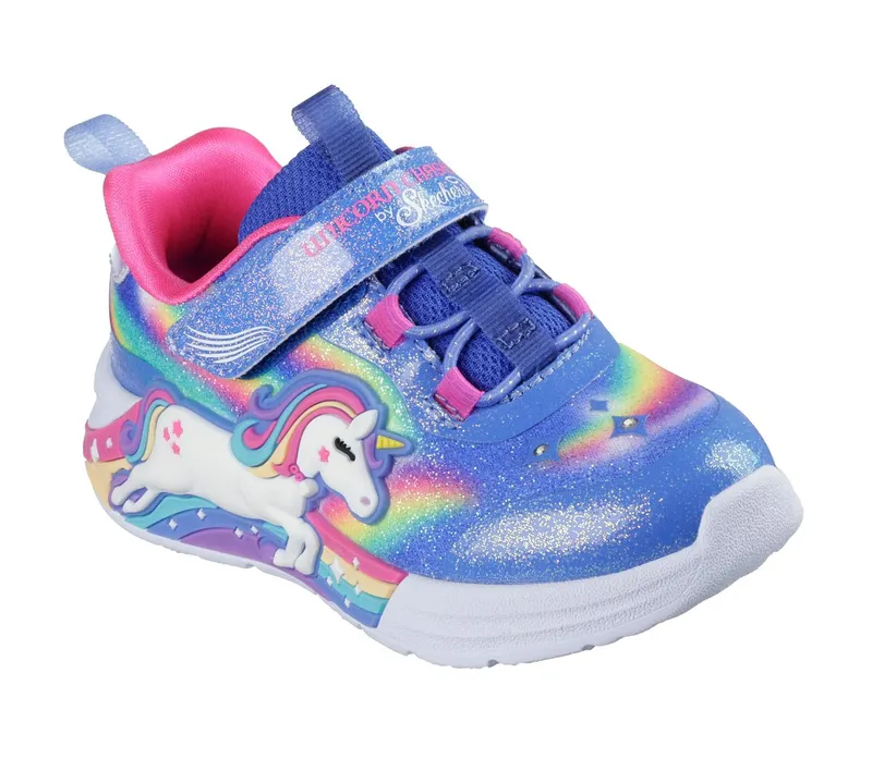 Skechers S-Lights: Unicorn Chaser Sneaker Blue