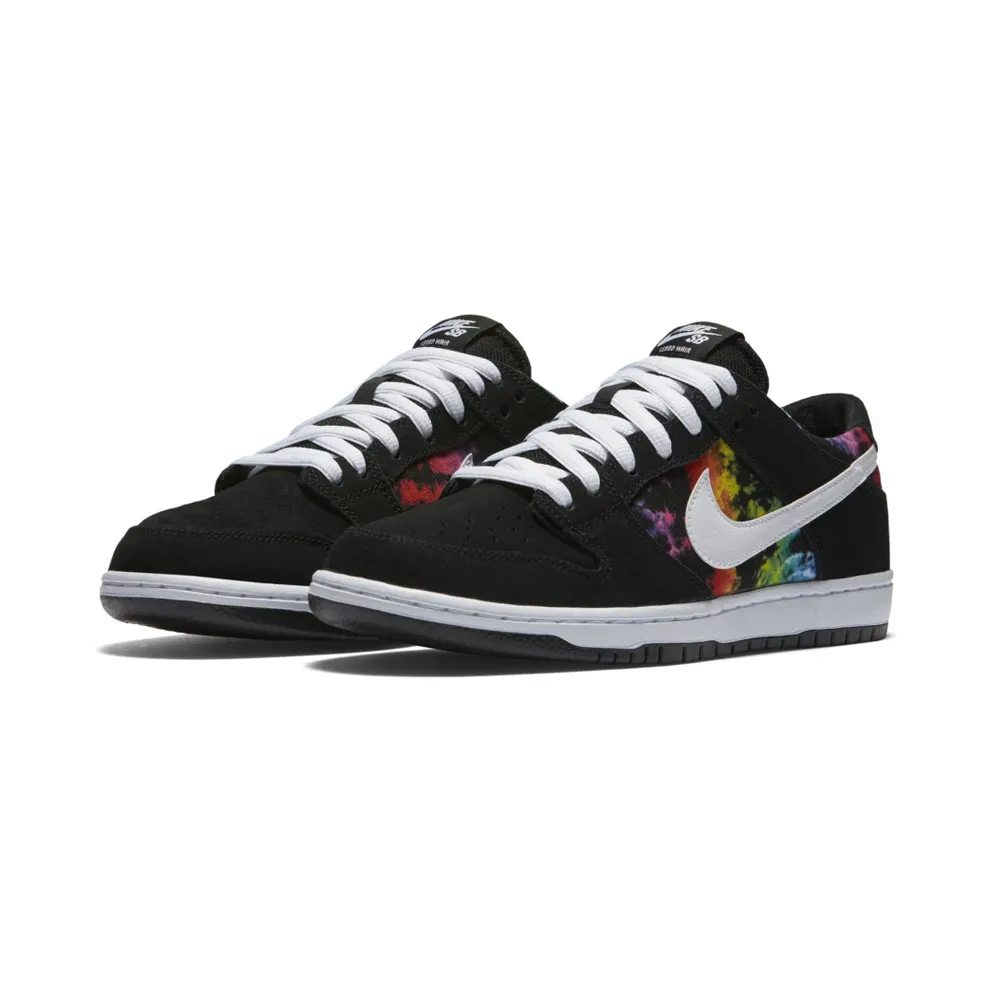 Nike SB Dunk Low Ishod Wair Tie Dye Black/White/Multi Color (819674-019)