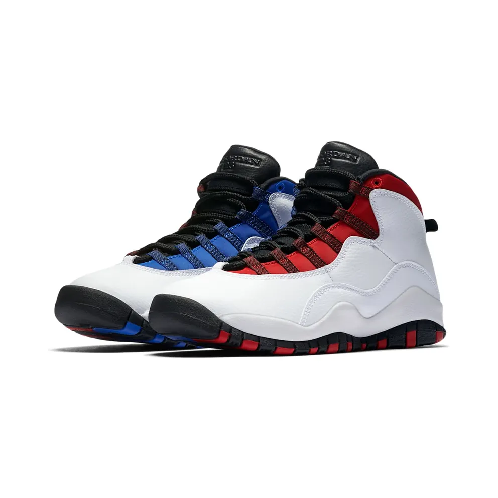 Jordan 10 Retro Russell Westbrook Class of 2006 (GS) White/Black-University Red-Hyper Royal (310806-160)