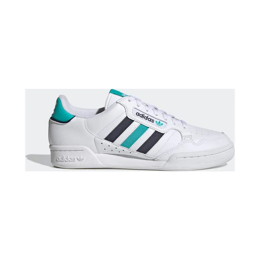 adidas Continental 80 Stripes Cloud White Shadow Navy Semi Mint Rush (GW1705)