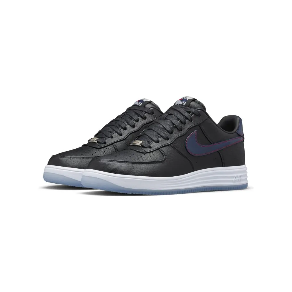 Nike Lunar Force 1 Low NE Patriots (2015) Black/University Red-College Navy (836341-001)