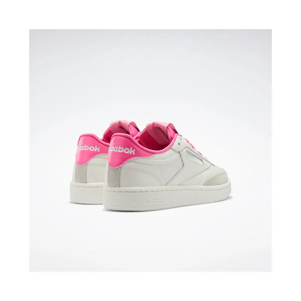 Reebok Club C 85 Shoes Chalk / Chalk / Atomic Pink