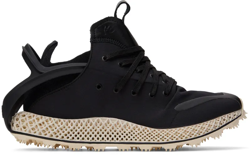 Y-3 Black Runner 4D Exo Sneakers (HQ5972)