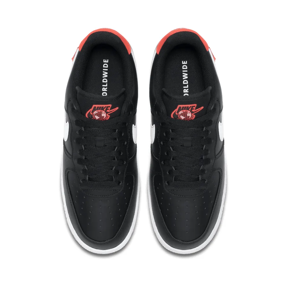 Nike Air Force 1 Low Worldwide Black Flash Crimson White Black/Flash Crimson-White (CK7648-001)