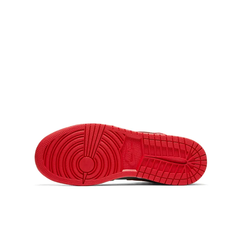 Jordan 1 Retro High Camo 3M Bred (GS) River Rock/Black-University Red-Dark Stucco-White (822858-032)