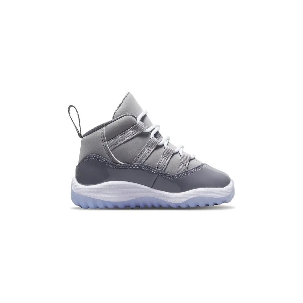 Air Jordan 11 Cool Grey (TD) – “Medium Grey / Multi-color / Multi-color” (378040-005)