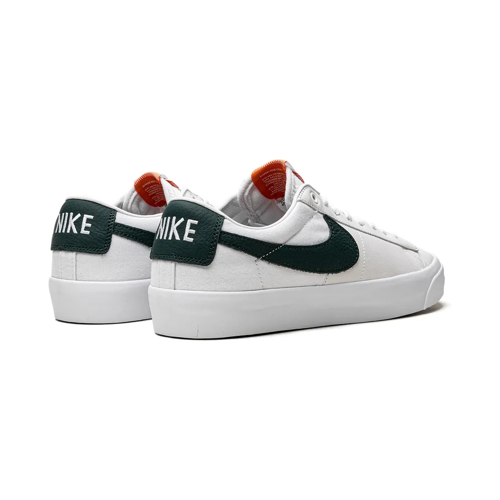 Nike SB Zoom Blazer Low GT “Orange Label – White / Pro Green” (DR9099-100)