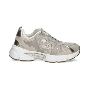 GUESS USA Low top sneakers met logo-applicatie – Beige (FLFI3BESU12SAND)