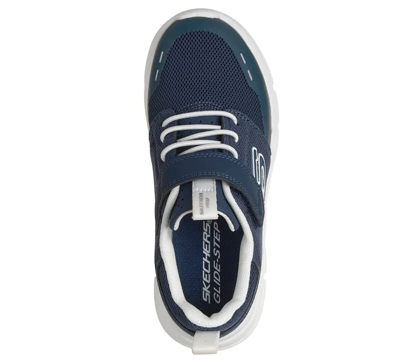 Skechers Glide-Step Flow Sneaker Marine/White