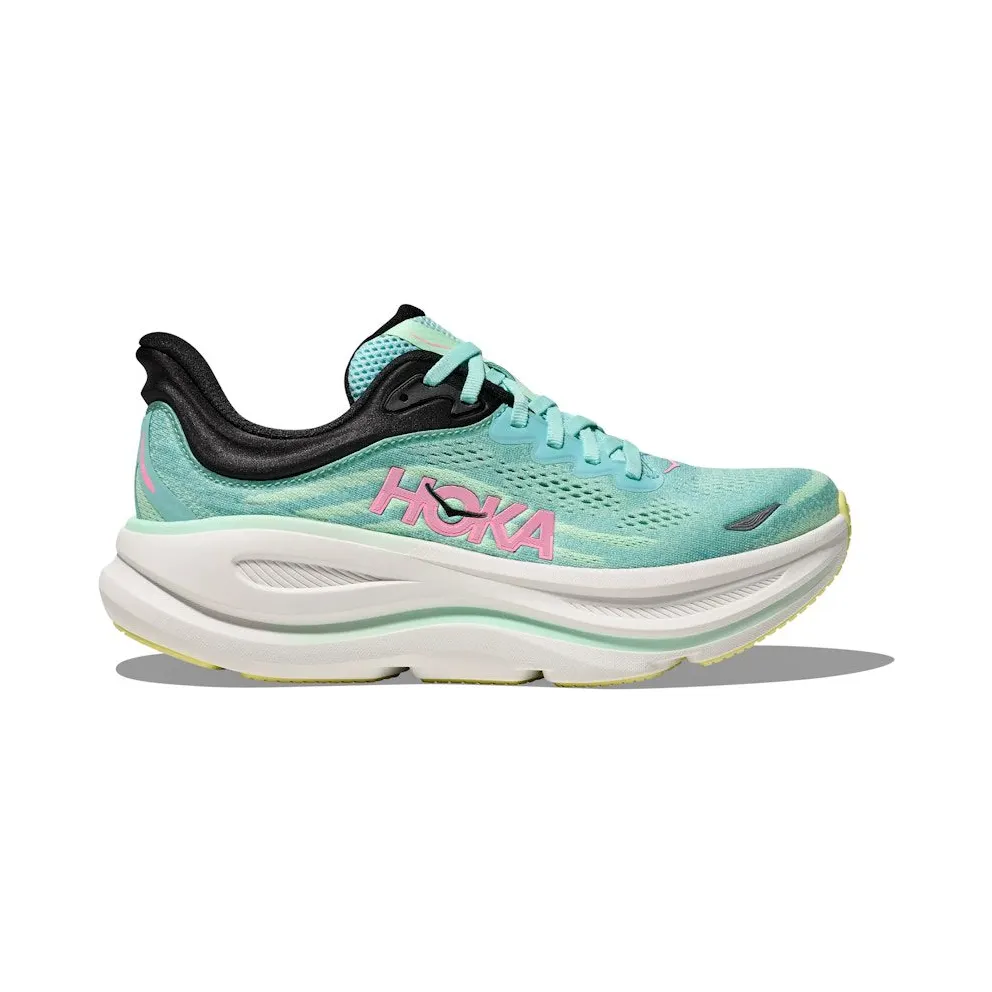 Hoka One Bondi 9 Blue Spark Mint Fluorite (1162012-BTF)