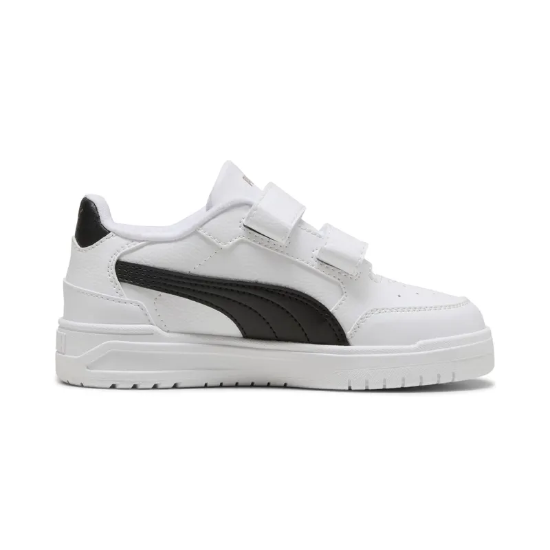 Puma Shuffle Downtown “Puma White / Puma Black / Puma Gold” (403740_02)