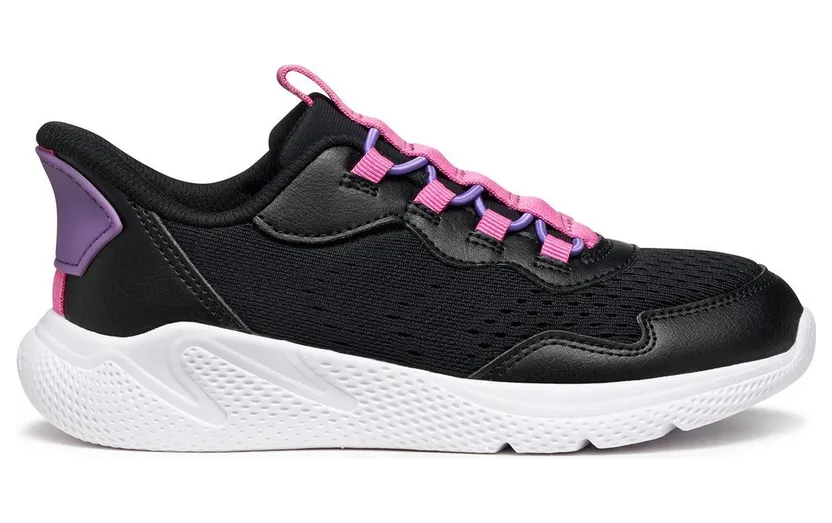 Geox sneaker zwart/fuchsia (J56NTA01454C0922)