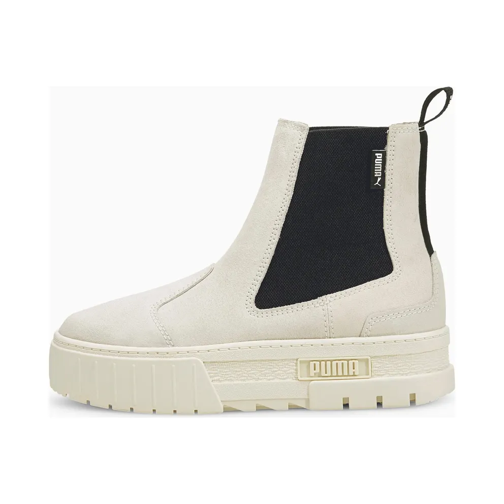 Puma Mayze Chelsea Suede Stiefel für Damen Weiß (382829-02)