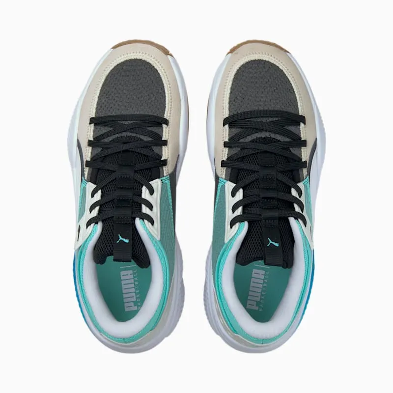 Puma Court Rider Summer Days Basketball Shoes Black (195662-01)