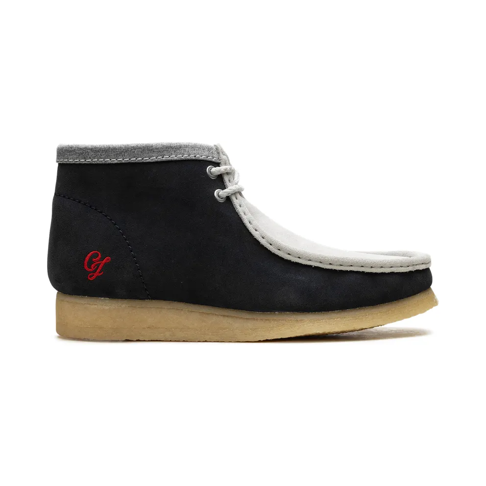 Clarks Wallabee Boot VCY “Navy Grey” (26165077)
