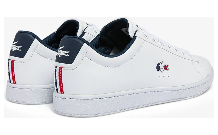 Lacoste Carnaby White / Navy / Red (39SMA0033_407) (3)