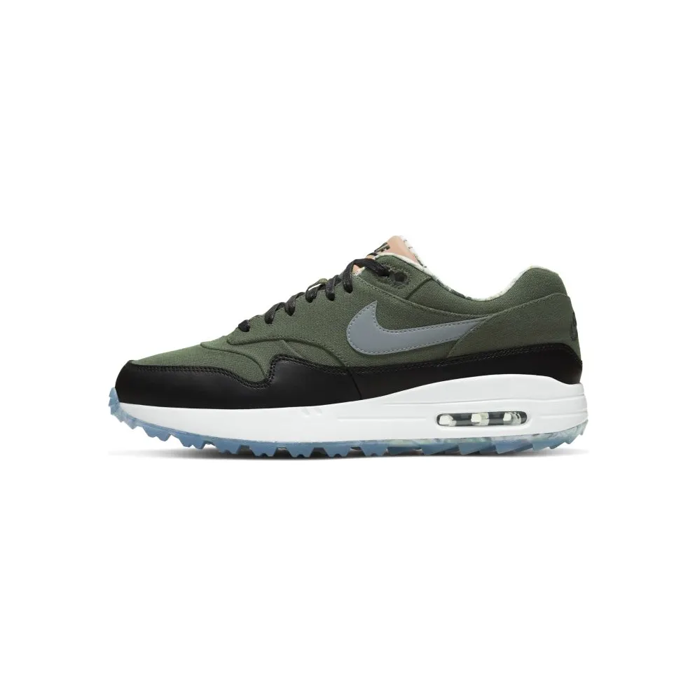 Nike Air Max 1 Golf Enemies of the Course Cargo Khaki/Black-Summit White-Cool Grey (CJ9903-308)
