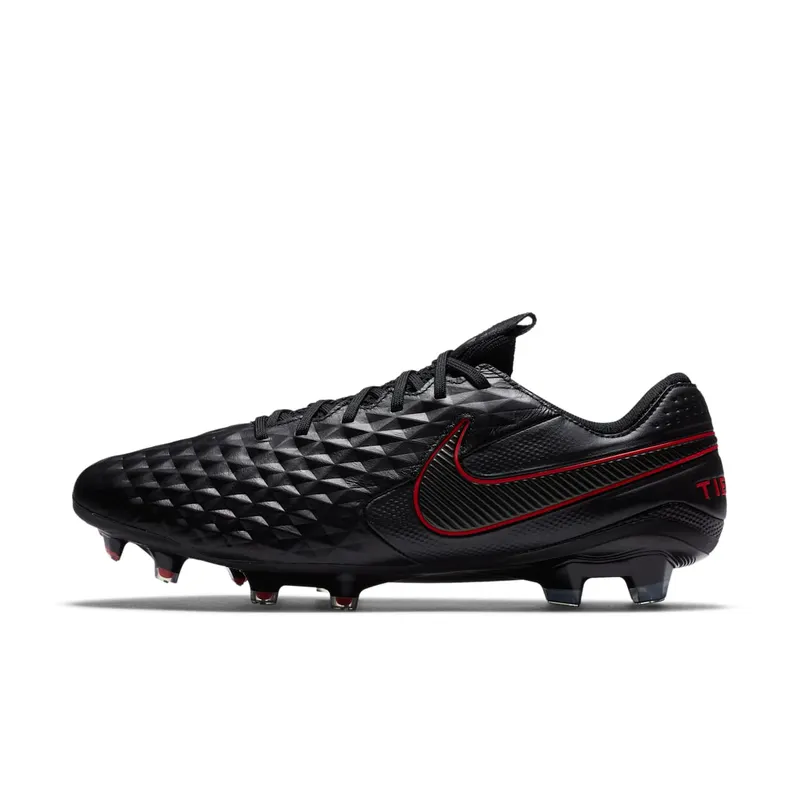 Nike Tiempo Legend 8 Elite FG Black Chile Red (AT5293-060)