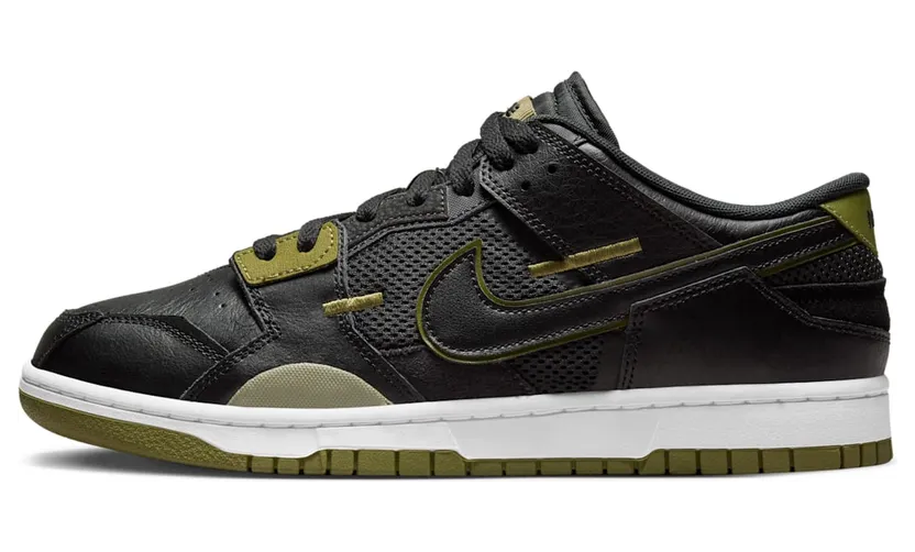 Nike Dunk Low Scrap Black Olive (DM0128-001)