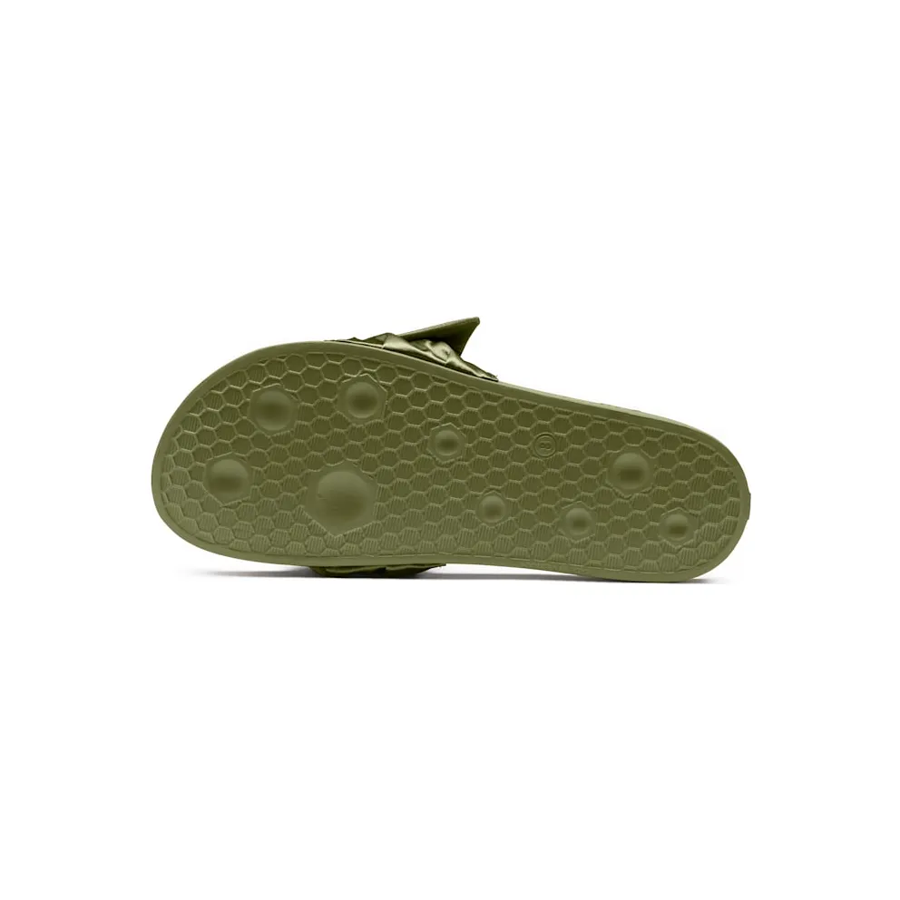 Puma Bow Slide Rihanna Fenty Olive (W) Olive Branch/Puma Silver (365774-01)