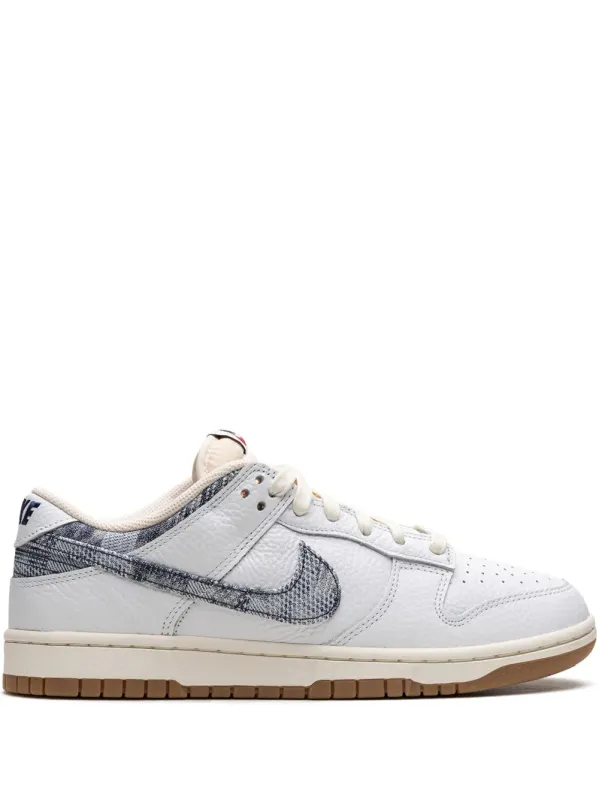 Nike Dunk Low Washed Denim – White (FN6881)