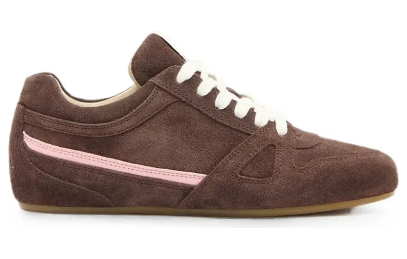 ISABEL MARANT Senny Low sneakers – Bruin (BK0091FAD3E13S)