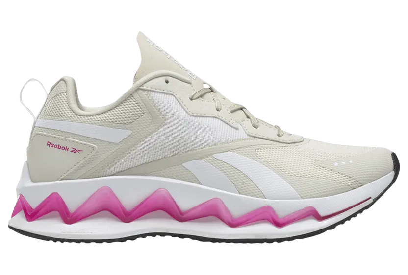 Reebok Zig Elusion Energy Schoenen Alabaster / White / Proud Pink