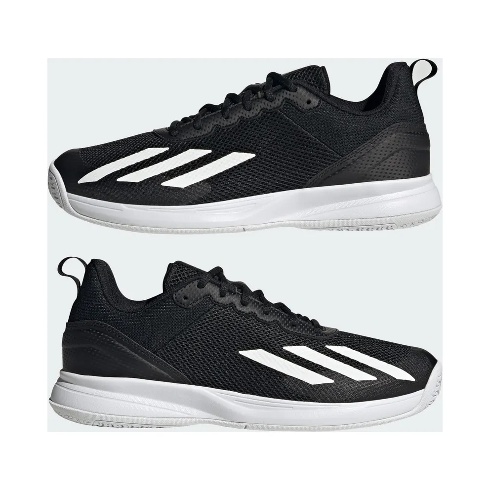 adidas Courtflash Speed Core Black Cloud White Matte Silver (IG9537)
