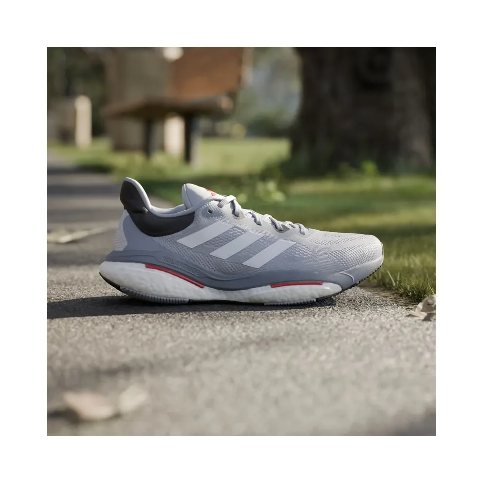adidas SOLARGLIDE 6 Halo Silver / Cloud White / Better Scarlet (HP9813)