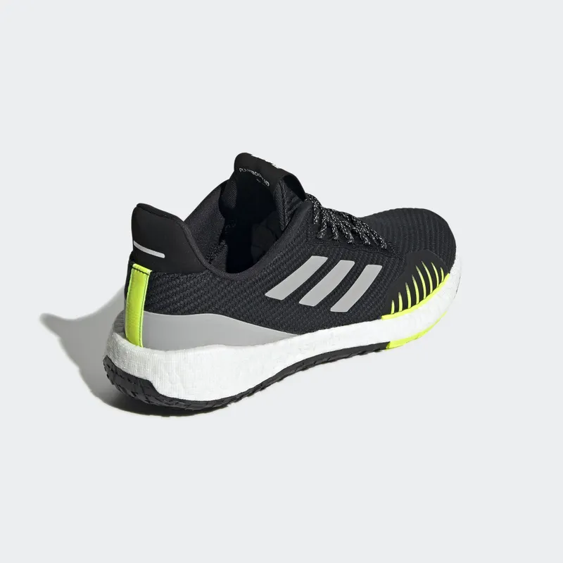 adidas Pulseboost HD Winter Black Grey Solar Yellow Core Black/Grey Two/Solar Yellow (FU7322)