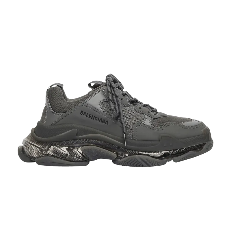 Balenciaga Triple S Clear Sole Grey (W) (544351W2GA11801)