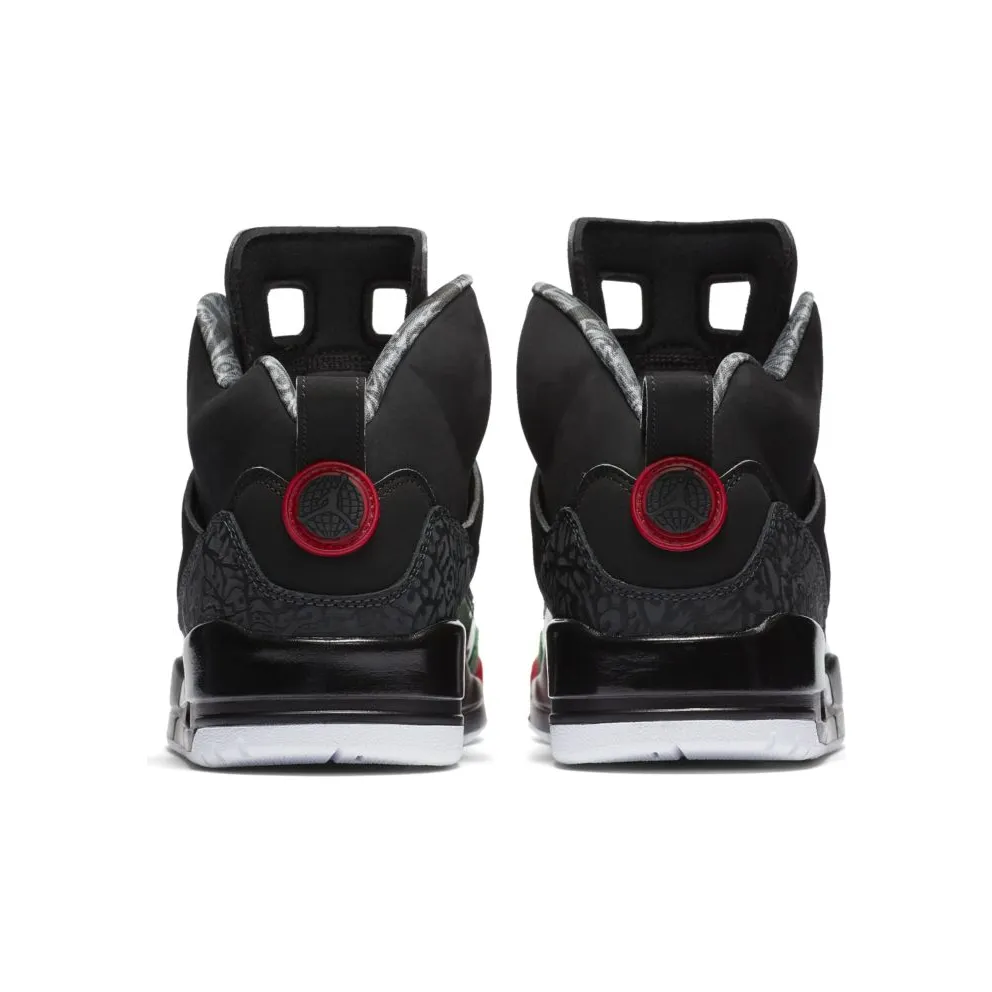 Jordan Spizike Black Varsity Red (2017) Black/Varsity Red-Classic-Green-White (315371-026)