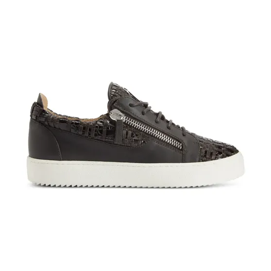 Giuseppe Zanotti Frankie met ritsdetail “Brown” (RM60009001)