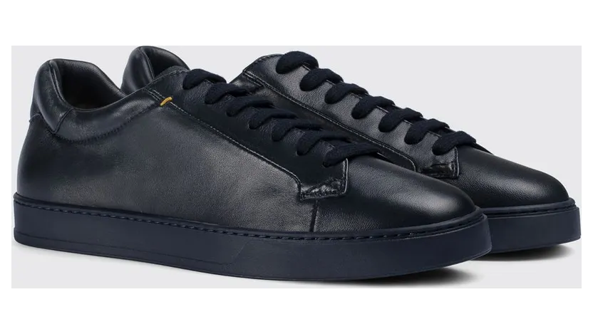 Doucal’s Leather Sneakers Blue (DU3552SPENUF281EB00)
