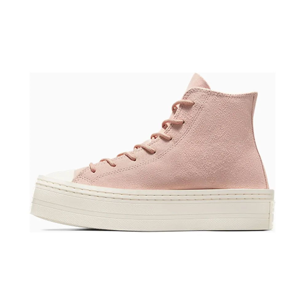 Converse Chuck Taylor All Star Modern Lift Platform Mono Suede Pink Sage/pink Sage/egret