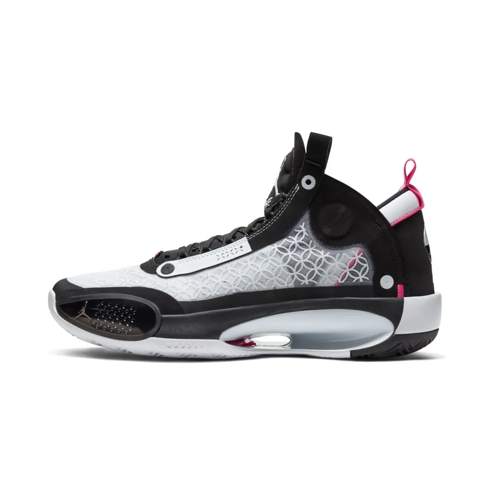 Jordan XXXIV Chinese New Year Black/Metallic Silver-White-Digital Pink (AR3240-016)